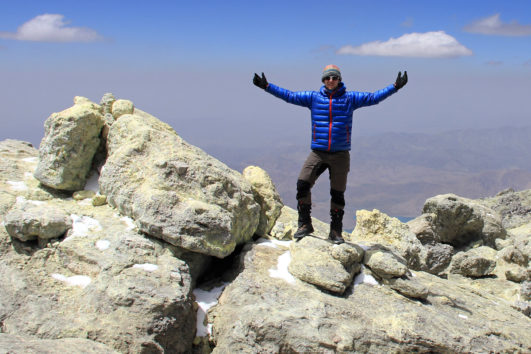 IRAN: Damavand: Nordost-Besteigung